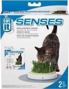 Catit Trawa Catit Grass Garden Kit, do uzupełnienia CH-7551, 2szt.