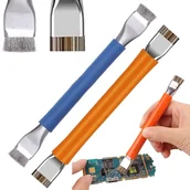 Środki i akcesoria czyszczące do komputerów - Szczotka Pędzelki Pędzel Dwustronny do Czyszczenia Elektroniki Płytek - miniaturka - grafika 1