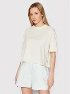 Koszulki sportowe damskie - Reebok T-Shirt Classics Natural Dye H46810 Beżowy Oversize - miniaturka - grafika 1