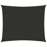Parasole ogrodowe - vidaXL Prostokątny żagiel ogrodowy, tkanina Oxford, 5x6 m, antracytowy 135109 - miniaturka - grafika 1