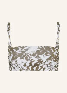 Calvin Klein Góra Od Bikini Bandeau Grisaille gruen - Stroje kąpielowe - miniaturka - grafika 1