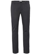 Spodnie męskie - Solid Chinosy 21200141 Szary Slim Fit - miniaturka - grafika 1