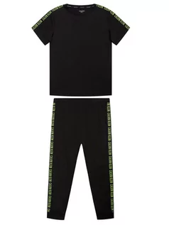 Piżamy dla dziewczynek - Calvin Klein Underwear Piżama B70B700334 Czarny - grafika 1