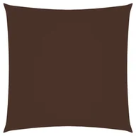 Parasole ogrodowe - vidaXL Żagiel ogrodowy, tkanina Oxford, kwadratowy, 6x6 m, brązowy 135802 - miniaturka - grafika 1