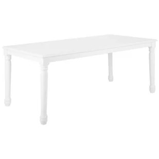 Beliani Stół do jadalni biały 180 x 90 cm CARY - Stoły - miniaturka - grafika 1
