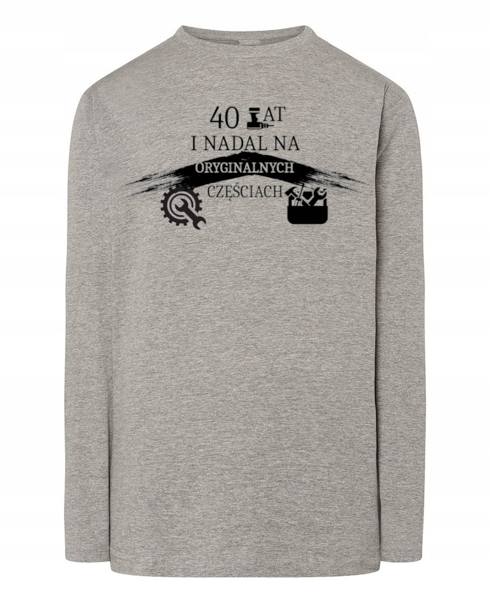 Longsleeve Urodzinowy 20 30 40 Lat Rozm.L