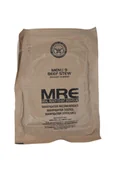 Zdrowa żywność - Wojskowa racja żywnościowa USA Army MRE 9 gulasz wołowy - miniaturka - grafika 1