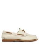 Mokasyny damskie - Timberland Mokasyny TB0A2Q9XETD1 Biały - miniaturka - grafika 1