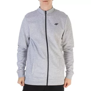 Bluza 4F SS23TSWSM35027M - szara - Bluzy sportowe męskie - miniaturka - grafika 1