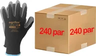 Rękawice robocze - Ogrifox Rękawice robocze / Czarne / OX-LATEKS_BS - 240 Par 10 - XL - miniaturka - grafika 1