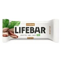 Lifefood Baton daktylowo - orzechowy z orzechami brazylijskimi raw bez dodatku cukrów bezglutenowy 40 g Bio - Batoniki - miniaturka - grafika 1