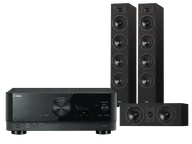 Kino domowe - Yamaha RX-V6A (czarny) + Diva 6 + 7 (czarny) - miniaturka - grafika 1
