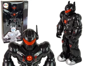 ZABAWKOWY ROBOT INTERAKTYWNY CHODZI DŹWIĘK ŚWIECI - Roboty dla dzieci - miniaturka - grafika 1