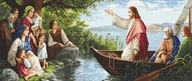Pasmanteria - Haft krzyżykowy - Zestaw do haftu - Słuchając Jezusa - miniaturka - grafika 1