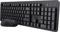 Zestawy myszka + klawiatura - Trust ODY II WL KEYBOARD MOUSE BLK D - miniaturka - grafika 1