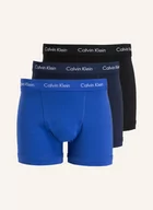 Majtki damskie - Calvin Klein Bokserki Cotton Stretch, 3 Szt. blau - miniaturka - grafika 1