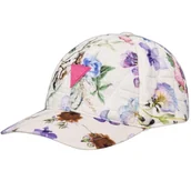 Czapki i chusty sportowe męskie - Guess czapka z daszkiem biała w kwiaty damska V3Y201KBSJ0 - miniaturka - grafika 1