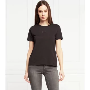 Koszulki i topy damskie - Calvin Klein T-shirt | Regular Fit - grafika 1