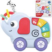 Zabawki sensoryczne - WOOPIE BABY Zabawka Sensoryczna Muzyczna dla Niemowląt Słonik - miniaturka - grafika 1