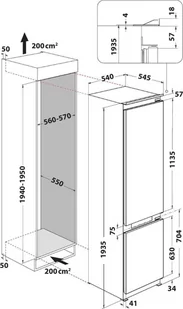 Whirlpool WHC20 T593 P - Lodówki do zabudowy - miniaturka - grafika 3