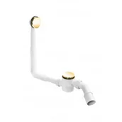 Syfony - MCALPINE HC2600CL-GOLD Syfon wannowy klik-klak złoty - miniaturka - grafika 1