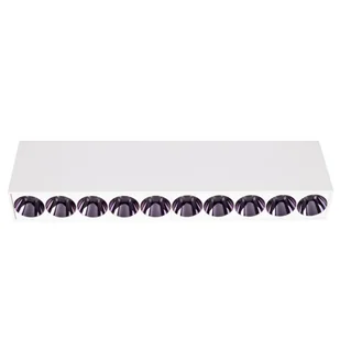 Przysufitowa lampa X-LINE C0254 Maxlight LED 14W 3000K podłużna biały czarny - Lampy sufitowe - miniaturka - grafika 1