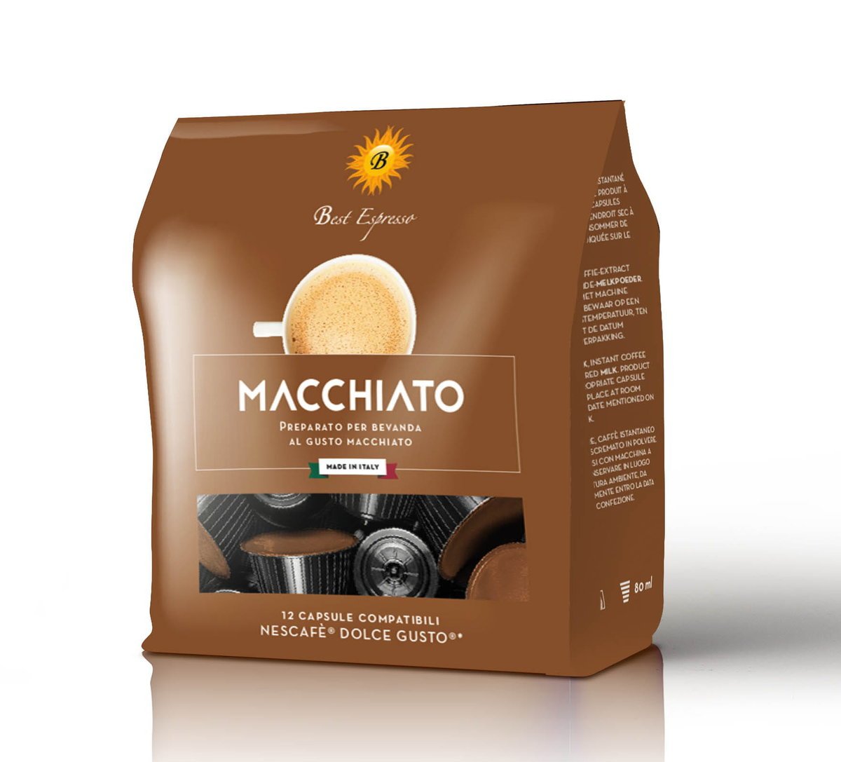 Kapsułki do Dolce Gusto* 12 szt. MACCHIATO - Best Espresso
