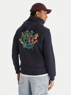 Element Bluza Midnight PO ELYSF00303 Granatowy Regular Fit - Bluzy męskie - miniaturka - grafika 1