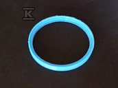 Kominy i akcesoria - Uszczelka silikonowa DN 80 do kotłów kondensacyinychi turbo - miniaturka - grafika 1