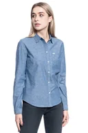 Koszule damskie - KOSZULA DAMSKA LEE REGURAL SHIRT WASHED BLUE L46AHWLR 112110735 - Lee - miniaturka - grafika 1