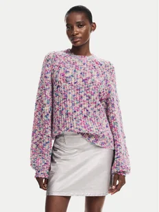 Desigual Sweter Birmingham 24WWJF72 Kolorowy Regular Fit - Swetry damskie - miniaturka - grafika 1