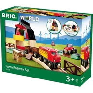 Pociągi dla dzieci - Brio Pociąg na farmie - miniaturka - grafika 1