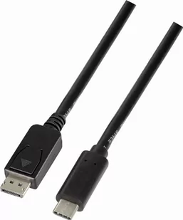 Logilink USB-C DisplayPort 1.8m UA0335 - Czytniki kart pamięci - miniaturka - grafika 1