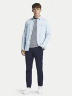 Spodnie męskie - Jack&Jones Chinosy Marco 12174309 Granatowy Slim Fit - miniaturka - grafika 1