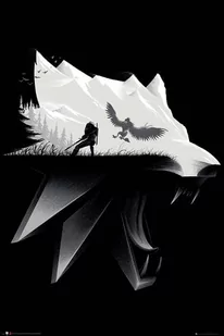 GB Eye The Witcher Open World - plakat FP4834 - Obrazy i zdjęcia na płótnie - miniaturka - grafika 1