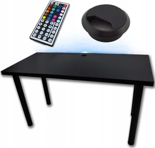BIURKO GAMINGOWE 120x60x28 PRZEPUST PRODUCENT - Biurka gamingowe - miniaturka - grafika 1