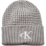 Czapki damskie - CALVIN KLEIN JEANS Czapka | z dodatkiem wełny - miniaturka - grafika 1