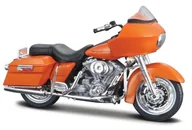 Samochody i pojazdy dla dzieci - Maisto Harley FLTR Road Glide 2002 1:18 Motocykl Pomarańczowy - miniaturka - grafika 1
