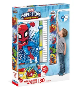 Clementoni Puzzle 30 Measure Me Syperhero - Puzzle - miniaturka - grafika 1