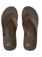 Klapki i japonki męskie - Klapki męskie Quiksilver Carver Nubuck japonki-40 - miniaturka - grafika 1