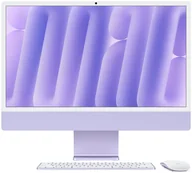 Zestawy komputerowe - Apple iMac - M4 8/8 24'' 24GB 512GB Fioletowy Z1EF000BD - miniaturka - grafika 1