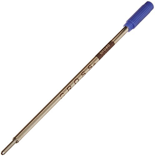 CROSS Standardowy wkład do długopisu Broad Blue 8100 – oryginalny uniwersalny wkład do długopisu w kolorze niebieskim z szeroką stalówką