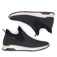 Sneakersy damskie - Sneakersy Rieker M0053-14 Niebieski - miniaturka - grafika 1