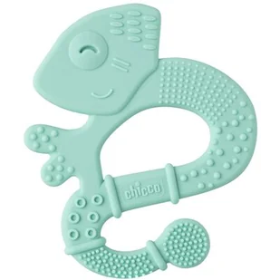 Chicco GRYZAK MIĘKKI JASZCZURKA 2M+ BOY CHICCO Silikonowy gryzak na ząbkowanie TOW018692 - Gryzaki dla dzieci - miniaturka - grafika 1