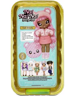 NaNaNa Surprise NaNaNa Surprise Glam Cali Grizzly laleczka metaliczny pom 575351 KUP Z DOSTAWĄ TEGO SAMEGO DNIA DO NAJWIĘKSZYCH MIAST 0000045416 - Lalki dla dziewczynek - miniaturka - grafika 6