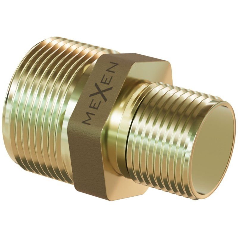 Mexen BRASS nypel redukcyjny mosiężny 6/4 GZ x 5/4 GZ - W97405-6454