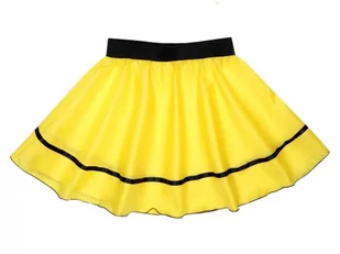 SPÓDNICZKA POLIESTER ŻÓŁTA 34cm - Sukienki i spódniczki dla dziewczynek - miniaturka - grafika 1