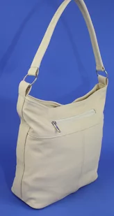 Torebka Skórzana MAGRE (PL) AŚKA Skóra Naturalna CIEMNY KREMOWY - Torebki damskie Torebka Skórzana MAGRE (PL) AŚKA Skóra Naturalna CIEMNY KREMOWY - Torebki damskie - miniaturka - grafika 4