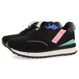 GIOSEPPO Anneot, Trampki damskie, czarne, 37 EU, czarny, 37 EU - Trampki damskie - miniaturka - grafika 1