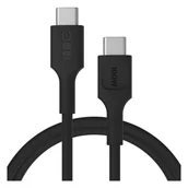 Kable USB - Kabel USB-C 1,2m 100W Greencell PowerStream Szybkie Ładowanie PD Panther Black - miniaturka - grafika 1